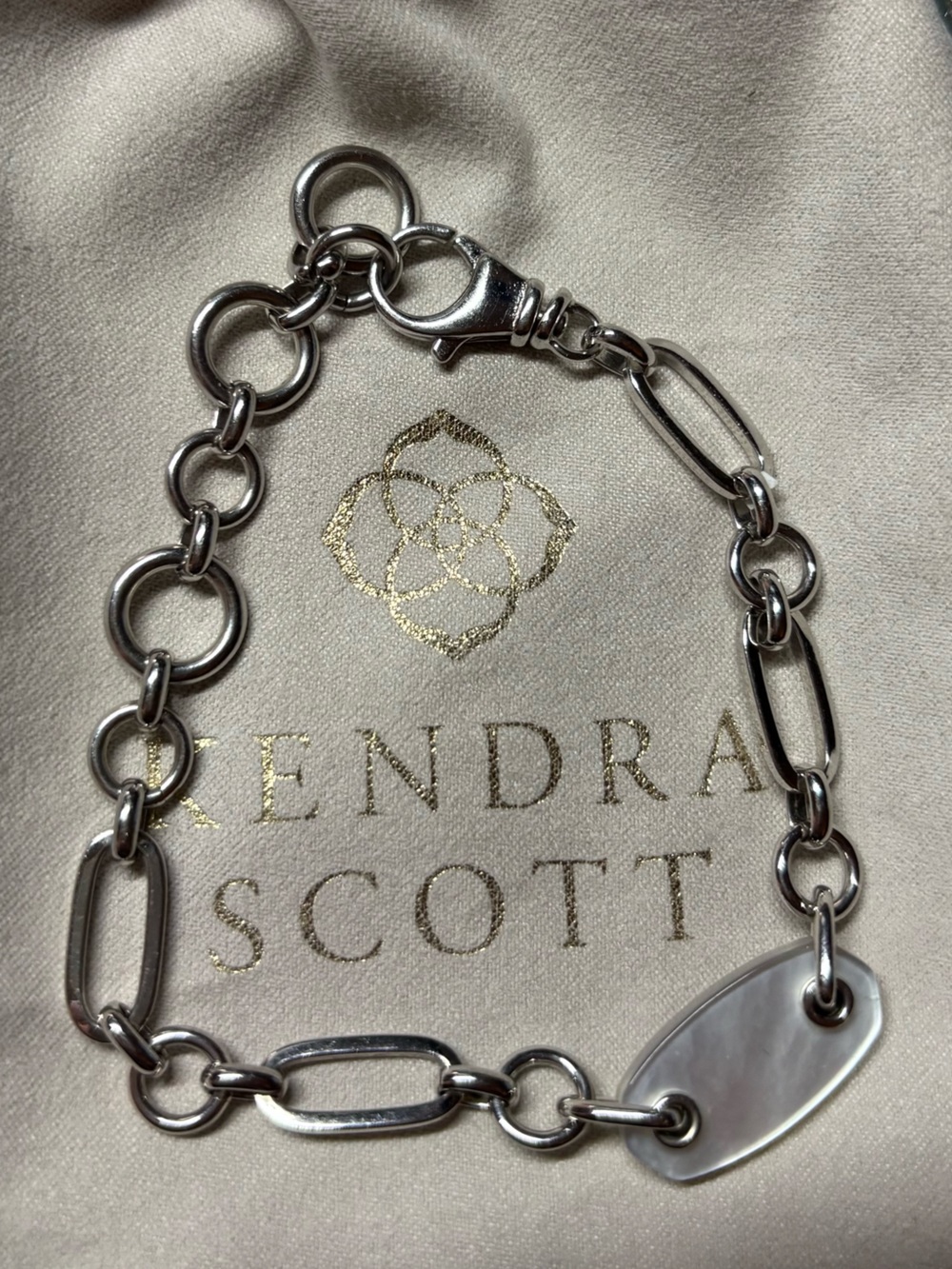 Kendra Scott silver bracelet